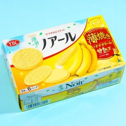 YBC Noir Thin Baked Banana Cream Biscuits