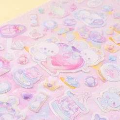 Yumekawa Fuwafuwa Bunny Big Stickers