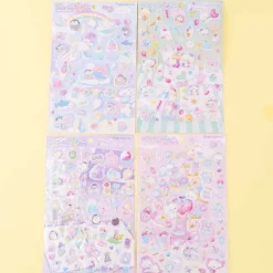 Yumekawa Fuwafuwa Bunny Big Stickers